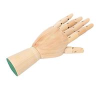 Irfora Flexible Wooden Hand, Artists Sketching Model | Fabriqué à partir de bois massif, joints durables, adapté à la photographie, aux animations et aux accessoires artistiques