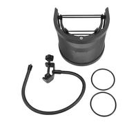 Irfora Grand Pare-Brise Professionnel avec Filtre Anti-Pop pour Microphone, écran de Protection Anti-Chute pour Enregistrement de Voix en Streaming en Direct, Matériau ABS, Couleur Noire