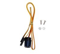 Irfora Gyrophare Rotatif Clignotant à LED pour Voiture RC, Lumière Flash Stroboscopique pour Véhicule d'urgence, Lumière de Voiture de Contrôlée CH3 Modèles Camions RC (Bleue)