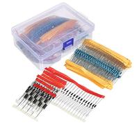 Irfora Kit de Composants électroniques 1400pcs avec Condensateur en Céramique, Kit de Démarrage électrique Assorti pour la Vidéo Audio, Préfet pour le Bricolage, Réparation de Véhicules