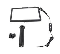 Irfora Kit de Lampe D'appoint LED avec Trépied pour Conférences | Intensité variable 3 000 K-6 500 K, alimenté par USB, comprend des filtres de couleur, adapté à l\'enregistrement vidéo,