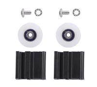 Irfora Kits de Remplacement de Roue de Porte de 22 Mm, sans Glissement, Anti-vieillissement, Installation Facile, avec Matériau en Nylon, pour Serres de , Joint D'écrou D'extracteur