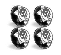 Irfora Lot de 4 écrous de roue de 17 mm anti-poussière pour voiture - En métal - Pour véhicules Traxxas X-Maxx Summit 1/8