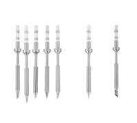 Irfora Mini Fer à Souder Pointes, 7 Types Ensemble en Acier Inoxydable (#1)