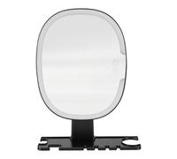 Irfora Miroir de Rasage de Salle Bain sans Buée avec étagère Rangement, Commande Tactile, 3 Modes D'éclairage Couleur, 29x22cm, 1 unité (Ronde)
