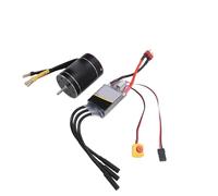 Irfora Moteur sans Balais RC Haute Vitesse et Ensemble ESC 75A pour des Performances Optimisées dans les Véhicules à L'échelle 1/10 1/8