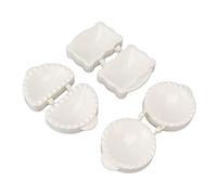 Irfora Moules à Mini Tartelettes à la Main, Presse Pâte Durable en ABS | Créez des biscuits et des pâtisseries, Formes variées, Facile à nettoyer