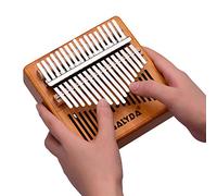 Irfora Piano Pouce 17 Touches, Instrument de Musique Portable en Bois de