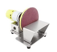 Irfora Polisseuse rotative électrique, ponceuse à disque de table avec 7 vitesses variables, 20 disques abrasifs de 3" pour le polissage, le ponçage et la finition du bois et du plastique