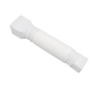 Irfora Rallonge de Tuyau de Descente Réglable, Manchon D'extension de Tuyau de Drainage de Gouttière, Télescopique et adapté au Bricolage, Connecteur D'extension de Tuyau de Descente (Blanche)