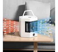 Irfora Refroidisseur D'air Personnel, Ventilateur Réglable à 120 Degrés pour Chambre à Coucher et Bureau, Mini Climatiseur évaporatif