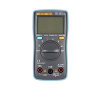 Irfora RM100 True RMS Multimètre numérique LCD multifonction DMM DC AC Tension Courant Résistance Diode Capacité de continuité Plage de fréquence Testeur Mesure automatique de polarité Ampèremètre