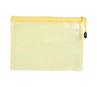 Irfora Sacs à Fermeture éclair Imperméables A5, Rangement de Fichiers | Maille durable et PVC, classification simple des documents, fermetures éclair