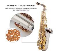 Irfora Saxophone Alto Mib Instrument à Vent avec Étui et Accessoires de