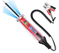Irfora Stylo de test électrique, testeur de câblage bipolaire pour voiture, testeur de puissance numérique LCD 1-75 V, testeur de puissance automobile, outils de réparation et de test pour câblage