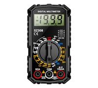 Irfora SZ308 Multimètre Numérique Testeur Numérique à Onde Rectangulaire Comptage 1999 Multimètre Triode Buzzer HFE Tension AC/DC Courant DC Résistance Outil de Test