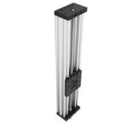 Irfora Table Linéaire à Vis Coulissante en Aluminium 400mm (350mm) | Haute rigidité, Aluminium léger, Adapté à l\'automatisation, Course réglable de 250 à 500 mm