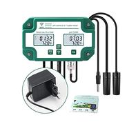 Irfora Testeur de qualité d'eau 6 en 1 WiFi Multiparamètres Moniteur de qualité d'eau numérique pH/Quantité totale de solides dissous/EC/S.G/Sel/Capteur de température pour aquaculture et piscine