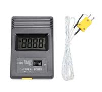 Irfora Thermomètre Numérique, écran LCD, Acier Résistant à la Chaleur, Réponse Rapide, Détecteur de Température, Poignée Droite pour Usage Industriel