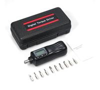 Irfora Tournevis dynamométrique numérique 1/4" Clé dynamométrique pour électricien avec écran LCD 0,8-4 Nm Plage de couple réglable