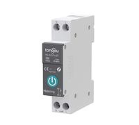 Irfora Zigbee Disjoncteur intelligent Télécommandes sans fil pour contrôler l'interrupteur de rail DIN Télécommandes d'application de téléphone portable pour afficher la minuterie des appareils