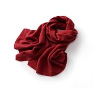 IRGVJIFR Echarpe Hiver Scarf In Autumn And Winter Men's And Women's Knitted Comfortable Soft Solid Color Warm(DARK RED_ONE SIZE)
