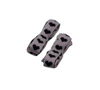 IRGVJIFR Lacets Lacets plats en perles d'amour for femmes, 120cm, noirs, blancs, rouges, adaptés aux chaussures de Sport, accessoires, 2 pièces Pour sortir(Color 2)