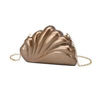 IRGVJIFR Sac de Coquillage Sac classique en forme d'éventail, couleur perle, sac à main, de soirée, bandoulière chaîne, simple(Color 7)