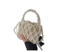 IRGVJIFR Sac de Soirée Pearl Sac à main panier d'été for femmes, sac bandoulière de voyage, plage, Design luxe, fourre-tout shopping en perles