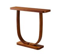 IRHIGBGX Console d'Entrée Moderne en Bois Massif - Table de Canapé Style Ferme pour Salon - Table Étroite et Longue pour Couloir et Foyer - Design Rustique et Gain de Place