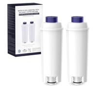 iRhodesy Filtre à café, Compatible avec Delonghi DLSC002 filter, Filtre à eau pour DeLonghi Magnifica s, Cartouches Filtrantes de Remplacement pour DeLonghi ECAM, ETAM, BCO, EC. (paquet de 2)