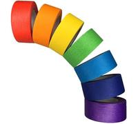 Iridescent ruban adhésif décoratif masquage Papier artisanal Ruban adhésif coloré pour enfants Enseignants Arts Peintre scotch deco