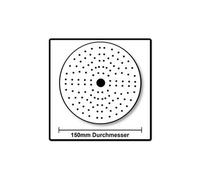 iridium disques abrasifs auto-agrippants 150mm g120 100pcs (246ch09912)