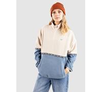 Iriedaily Holina Fleece Troyer Half-Zip Pull Polaire bleu L