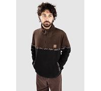 Iriedaily Monte Noe Troyer Half-Zip Pull polaire marron L