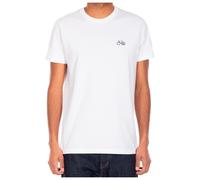 Iriedaily T-Shirt 'Peaceride' bleu-gris / pêche / noir / blanc, Taille S