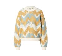 Iriedaily Pull-over beige / bleu clair / miel, Taille L