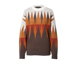 Iriedaily Pull-over 'Fady' marron / cognac / rouge / blanc, Taille L