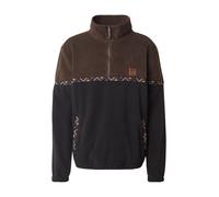 Iriedaily Pull-over 'Monte Noe' bleu / brun foncé / noir, Taille M