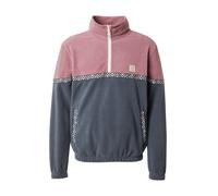 Iriedaily Pull-over 'Monte Noe' bleu clair / gris foncé / mauve / blanc, Taille L