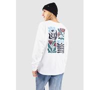 Iriedaily Square Flowers T-Shirt manches longues blanc L
