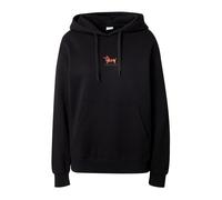 Iriedaily Sweat-shirt 'Dacksi' bleu / marron / orange / noir, Taille XS