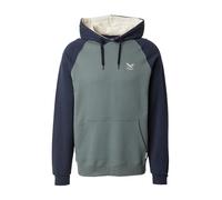 Iriedaily Sweat-shirt 'De College' bleu marine / menthe / blanc, Taille L