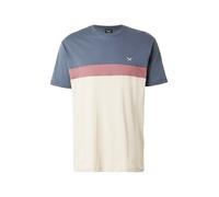 Iriedaily T-Shirt 'Court' crème / saphir / mauve, Taille M