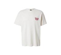 Iriedaily T-Shirt 'Gnocchi Balboa' bourgogne / blanc, Taille L