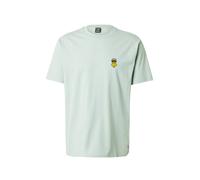 Iriedaily T-Shirt 'Lazy Sunny Day' jaune / vert pastel / orange / noir, Taille L