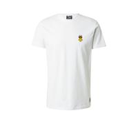 Iriedaily T-Shirt 'Lazy Sunny Day' orange / noir / blanc, Taille S