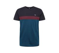 Iriedaily T-Shirt pétrole / lie de vin / noir, Taille XXL