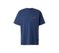 Iriedaily T-Shirt 'Scooter' bleu marine / rouge / noir / blanc, Taille L