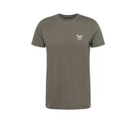 Iriedaily T-Shirt vert foncé / blanc, Taille L